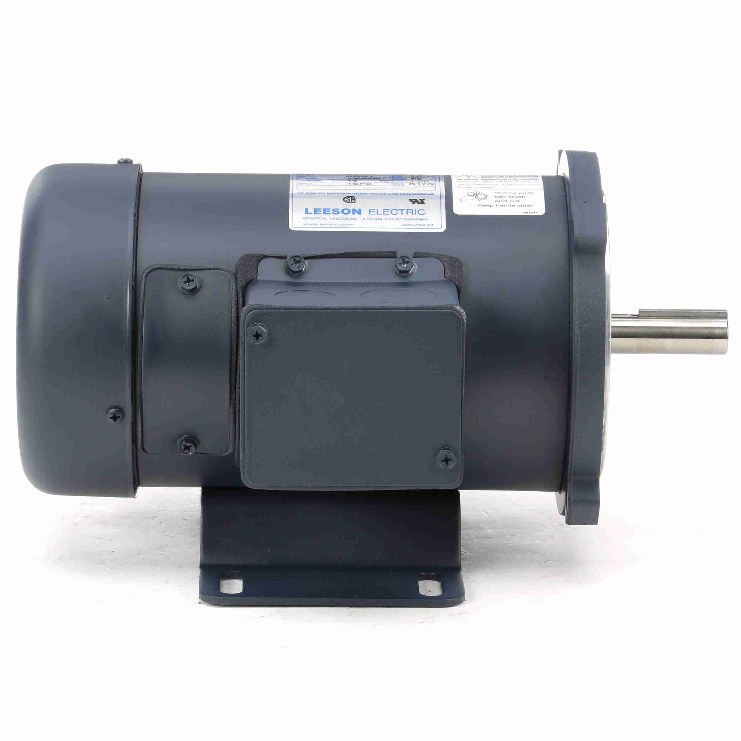098382.00 Leeson 1/2HP Low Voltage DC Electric Motor, 1800RPM 3