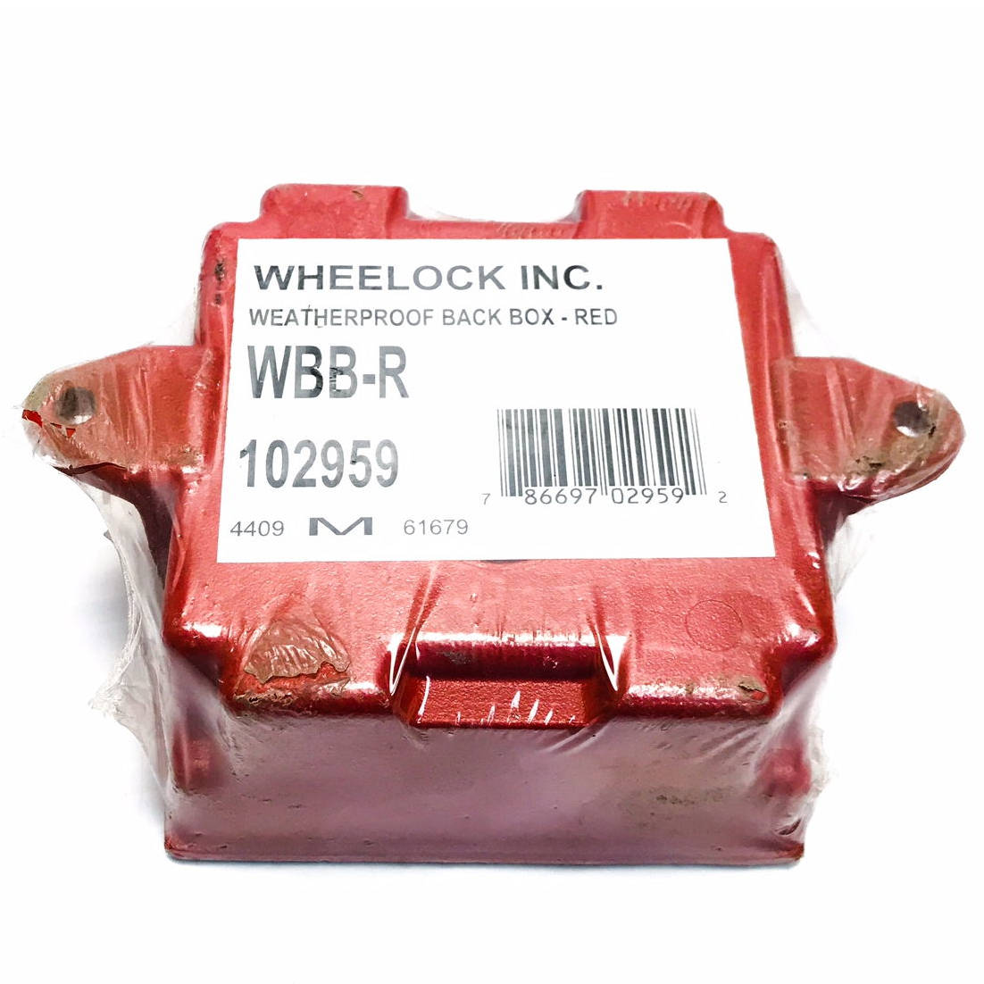 102959 Cooper Wheelock WBB-R Weather Resistant Backbox 1