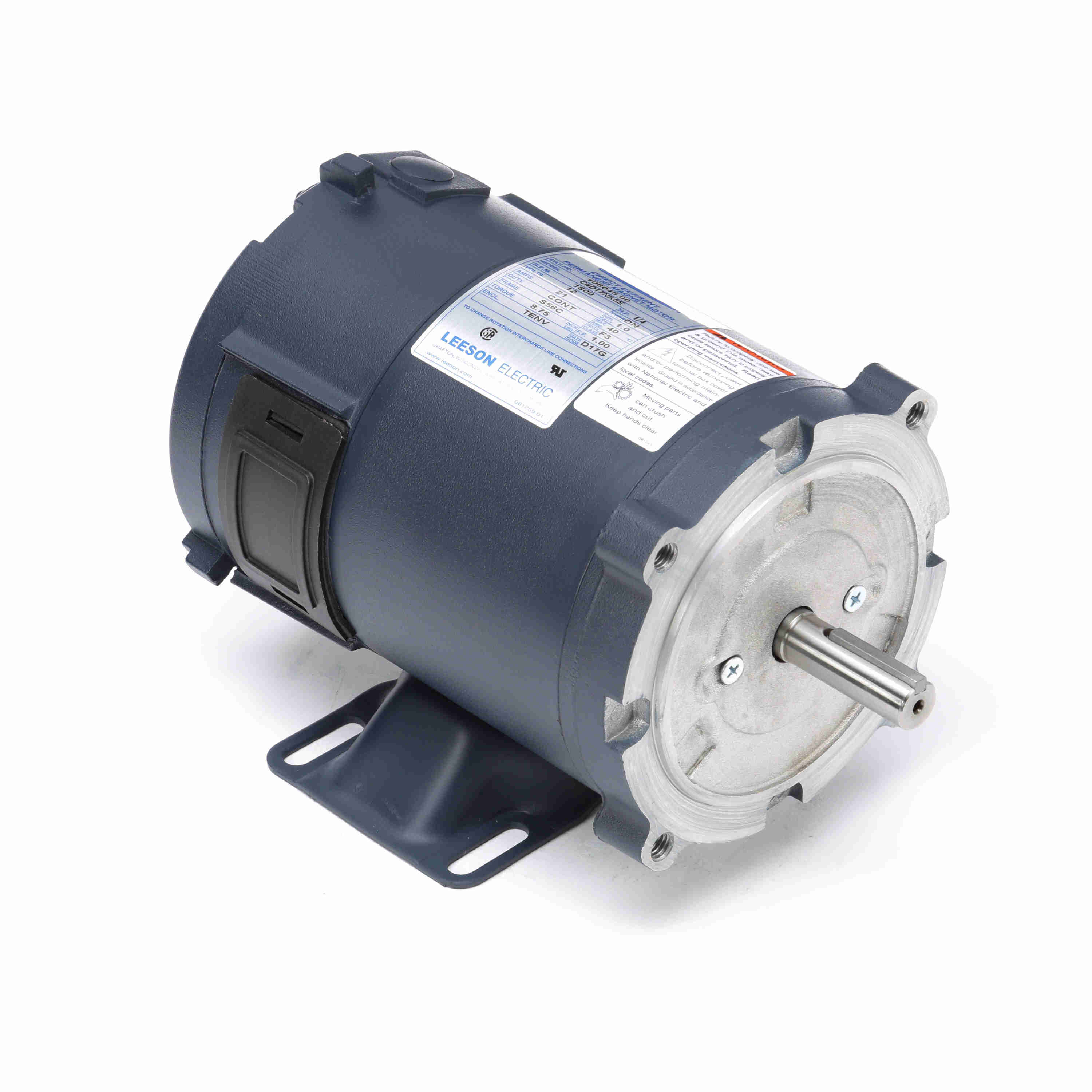108045.00 Leeson 0.25HP Low Voltage DC Electric Motor, 1800RPM 1