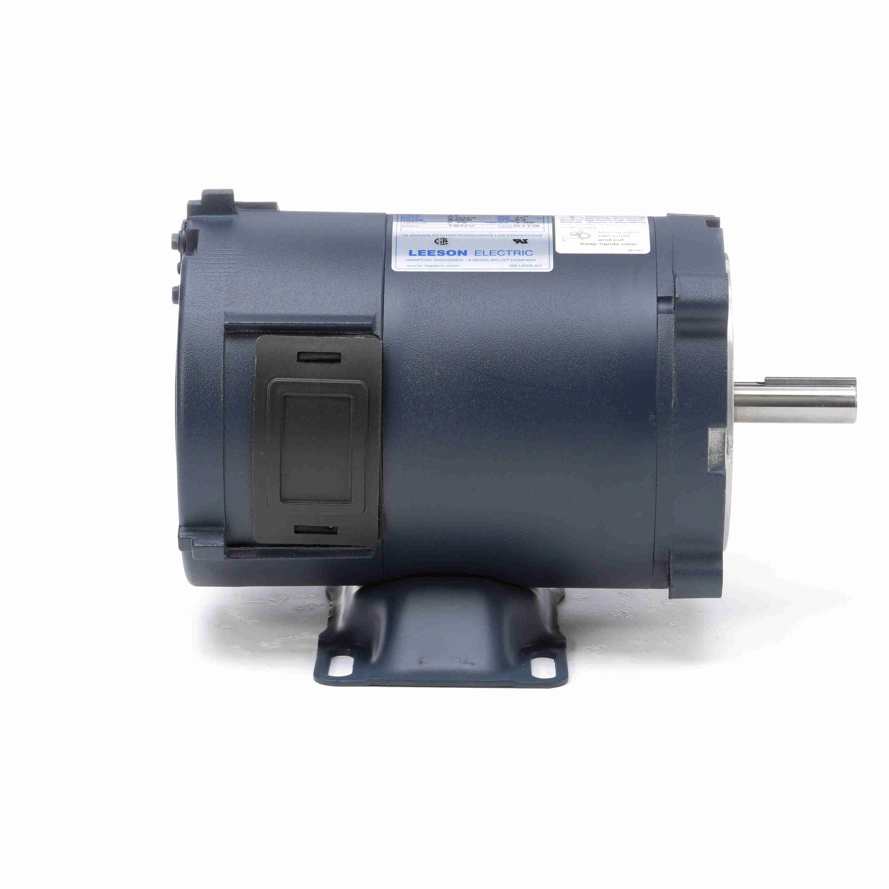 108045.00 Leeson 0.25HP Low Voltage DC Electric Motor, 1800RPM 3