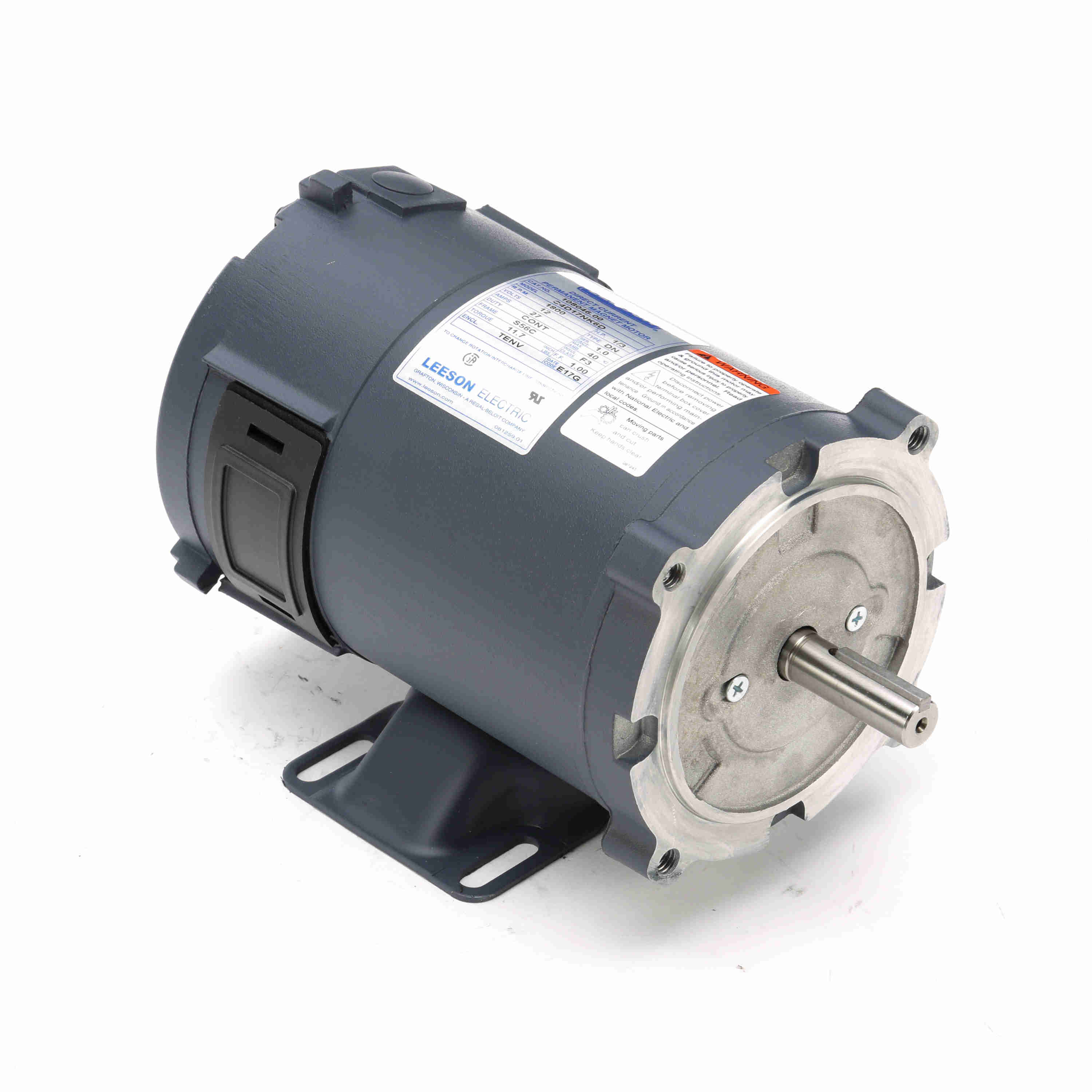108046.00 Leeson 1/3HP Low Voltage DC Electric Motor, 1800RPM 1