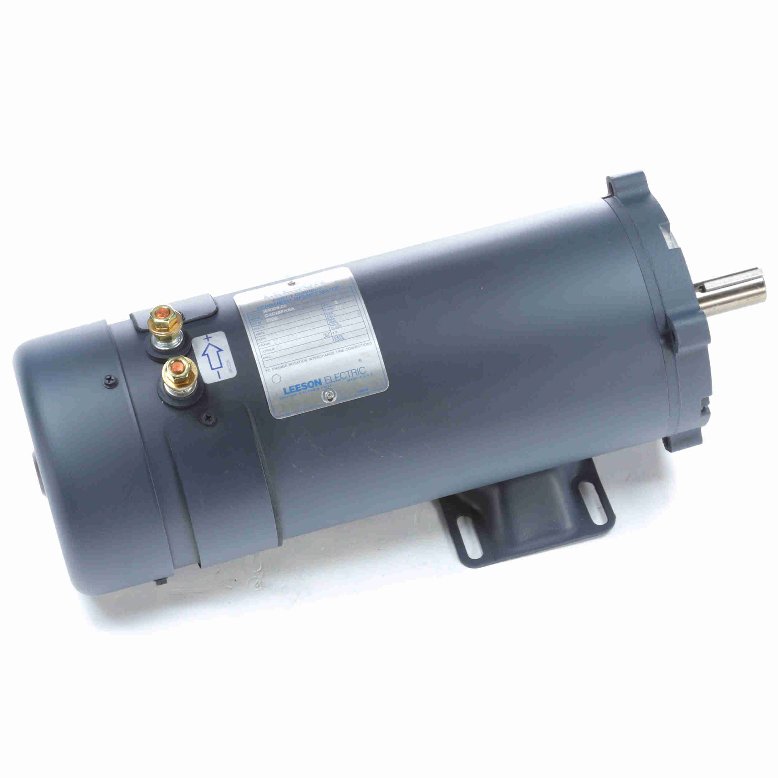 109108.00 Leeson 2HP Low Voltage DC Electric Motor, 1800RPM 3
