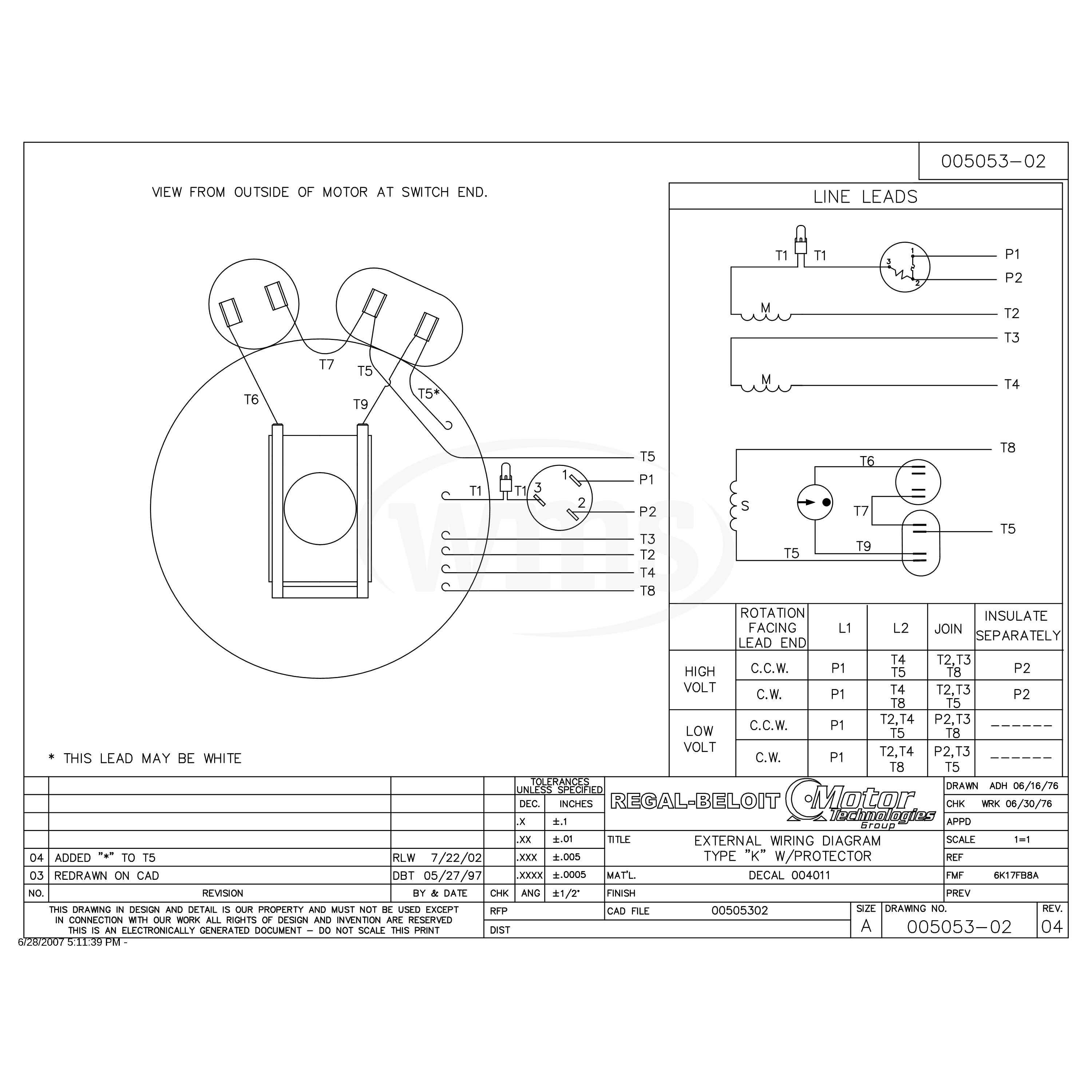 110089.00 1.5HP Leeson Farm Duty Electric Motor