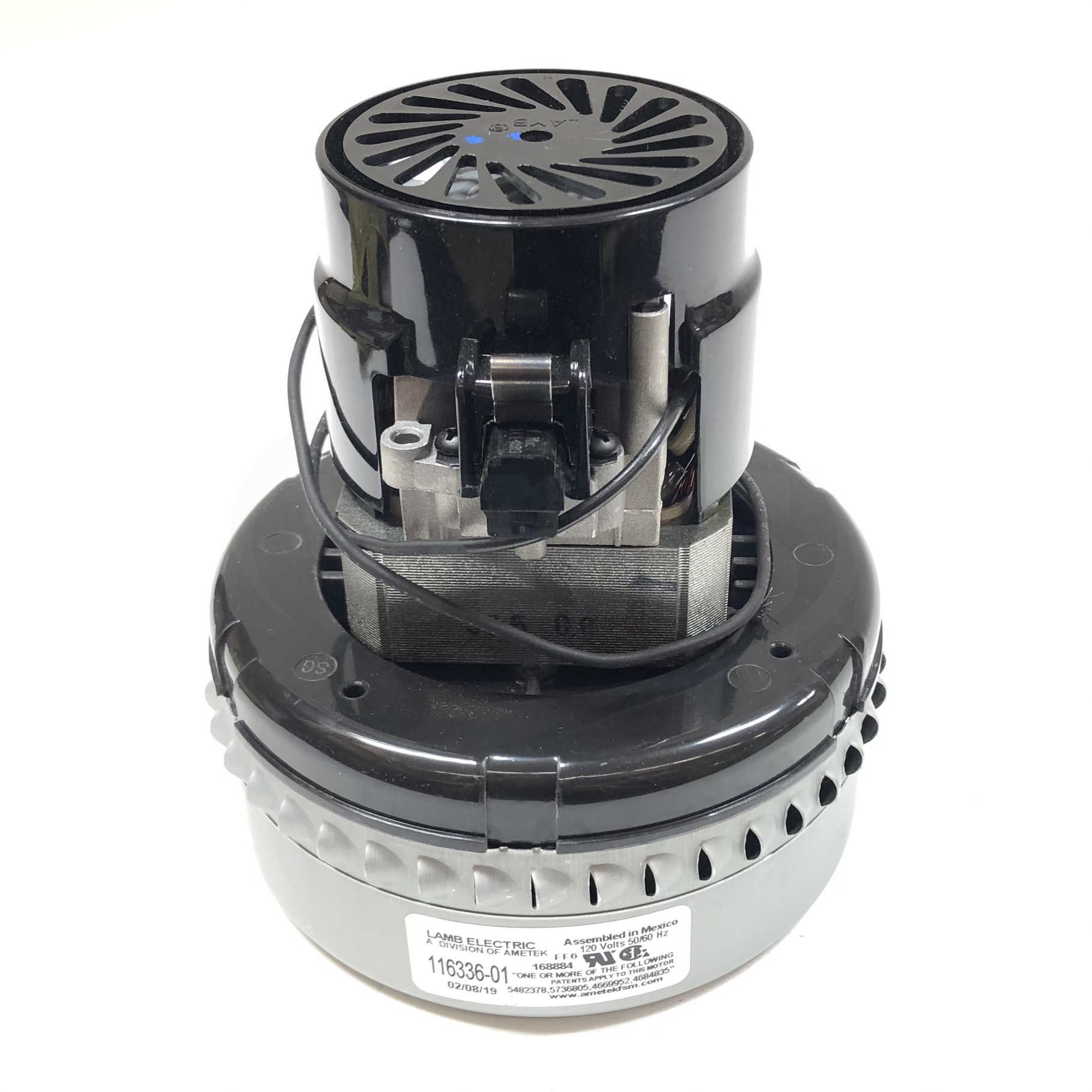116336-01 Ametek Vacuum Motor 120V 1