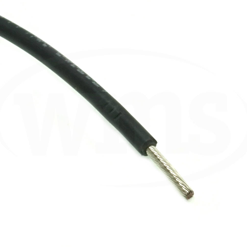#14 Lead Wire, Black, 125°C 600V 1