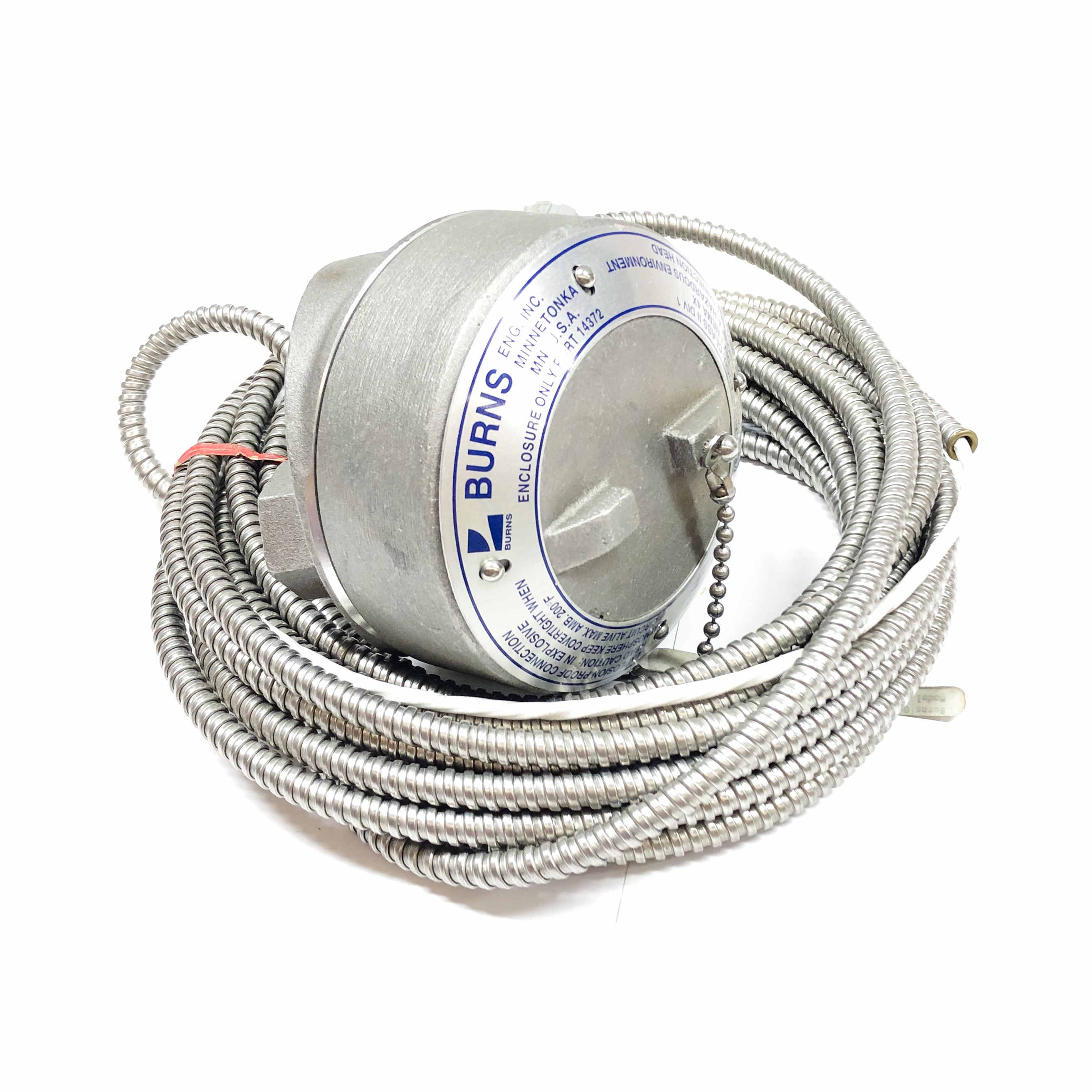 14372 Burns Explosion Proof Connection Head with Cable, Max Amb 200 Deg F 2