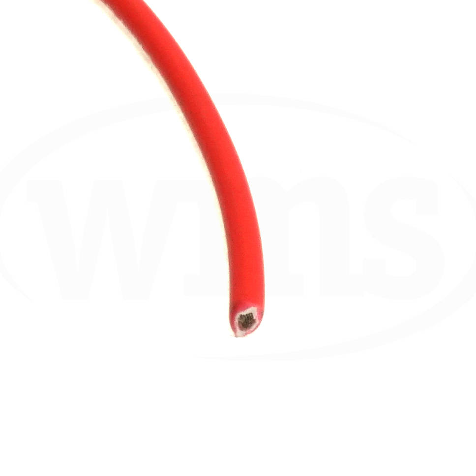 #16 Lead Wire, Red, 125°C 600V 2