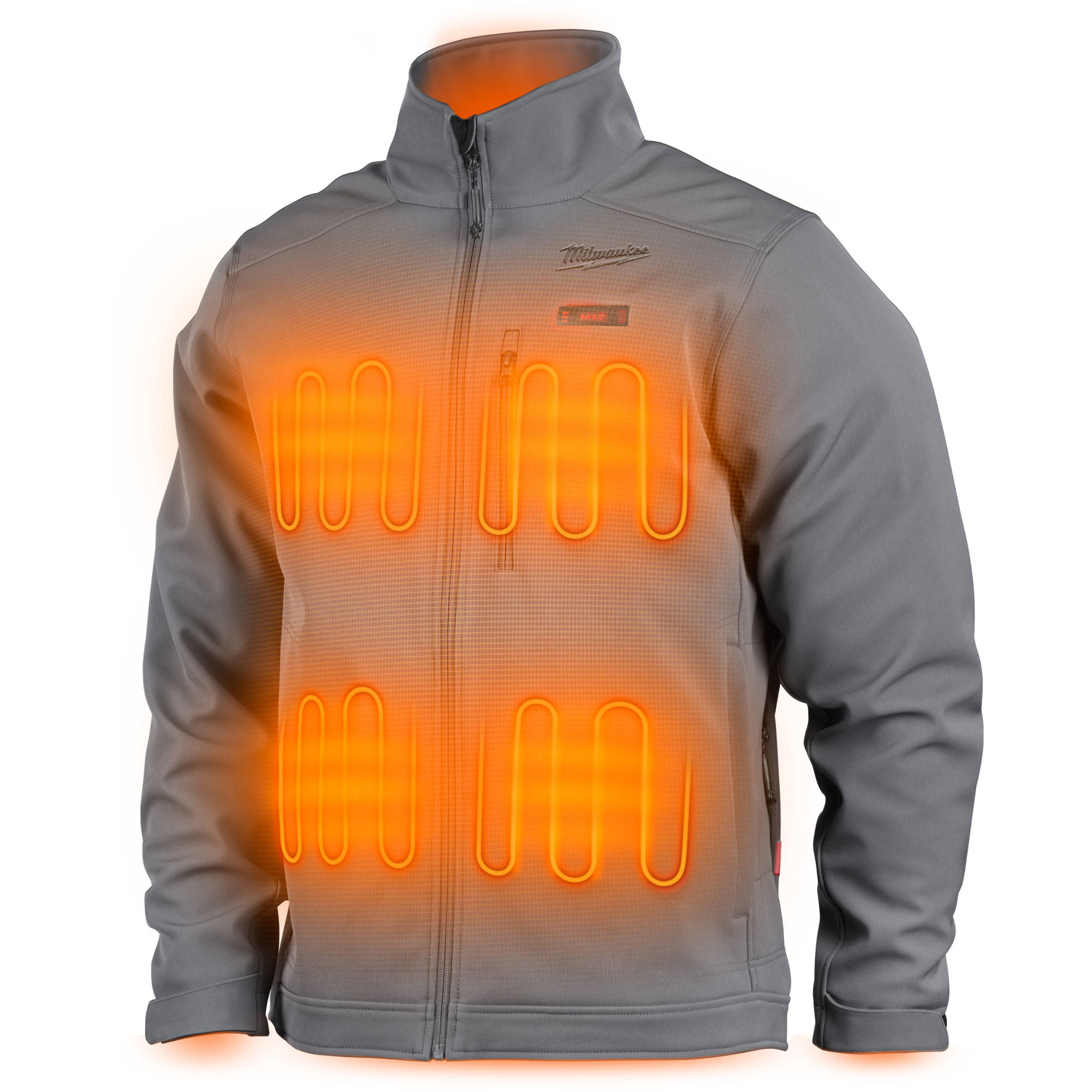 204G-21XL Milwaukee M12™ Heated TOUGHSHELL™ Jacket Kit, Gray, XL 5