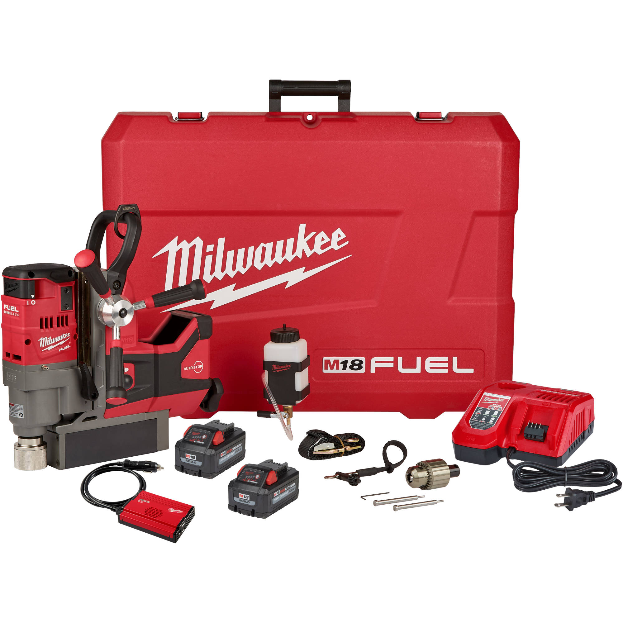 2788-22HD Milwaukee M18 FUEL™ 1-1/2" Lineman Magnetic Drill High Demand™ Kit