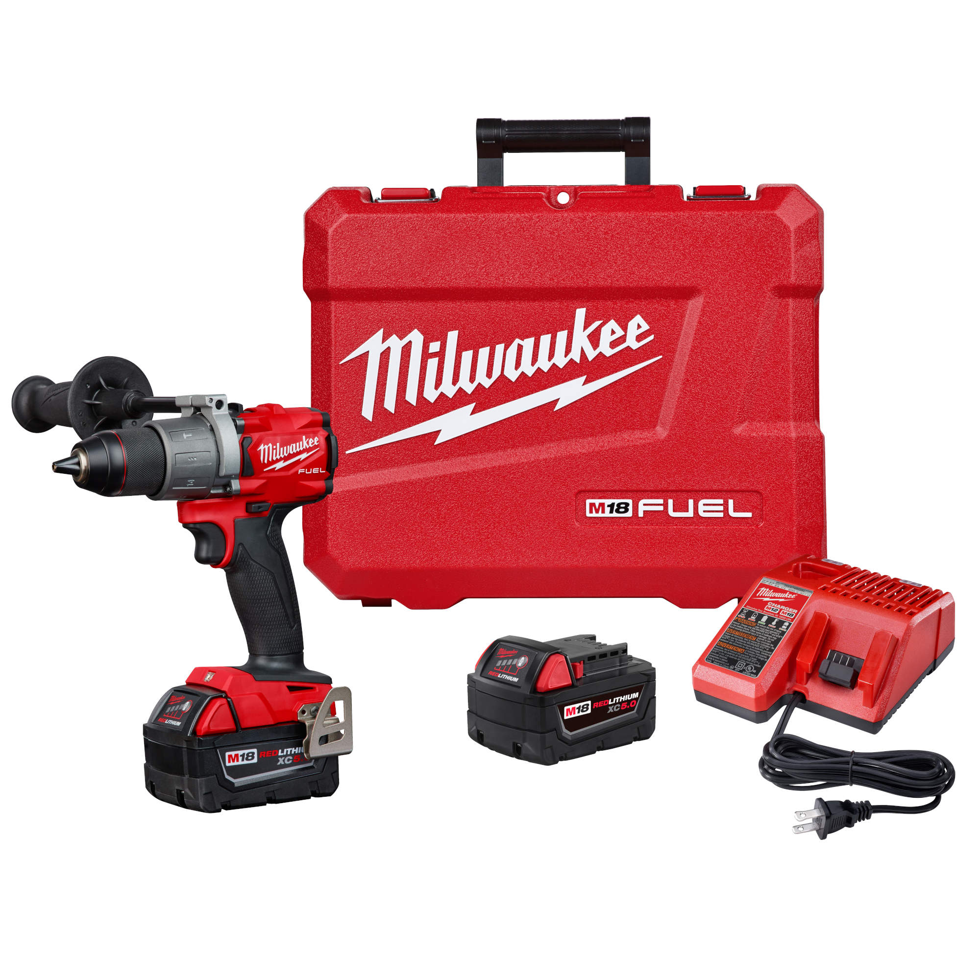 2804-22 Milwaukee M18 FUEL™ 1/2' Hammer Drill Kit 1