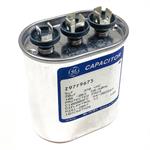 291-2053 Carrier Run Capacitor, Oval, 370VAC 20/5uF