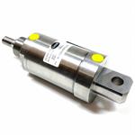 30SNS2C20EM10NP Aurora Stainless Steel Air Cylinder, 3^ Bore, 2.5^ Stroke