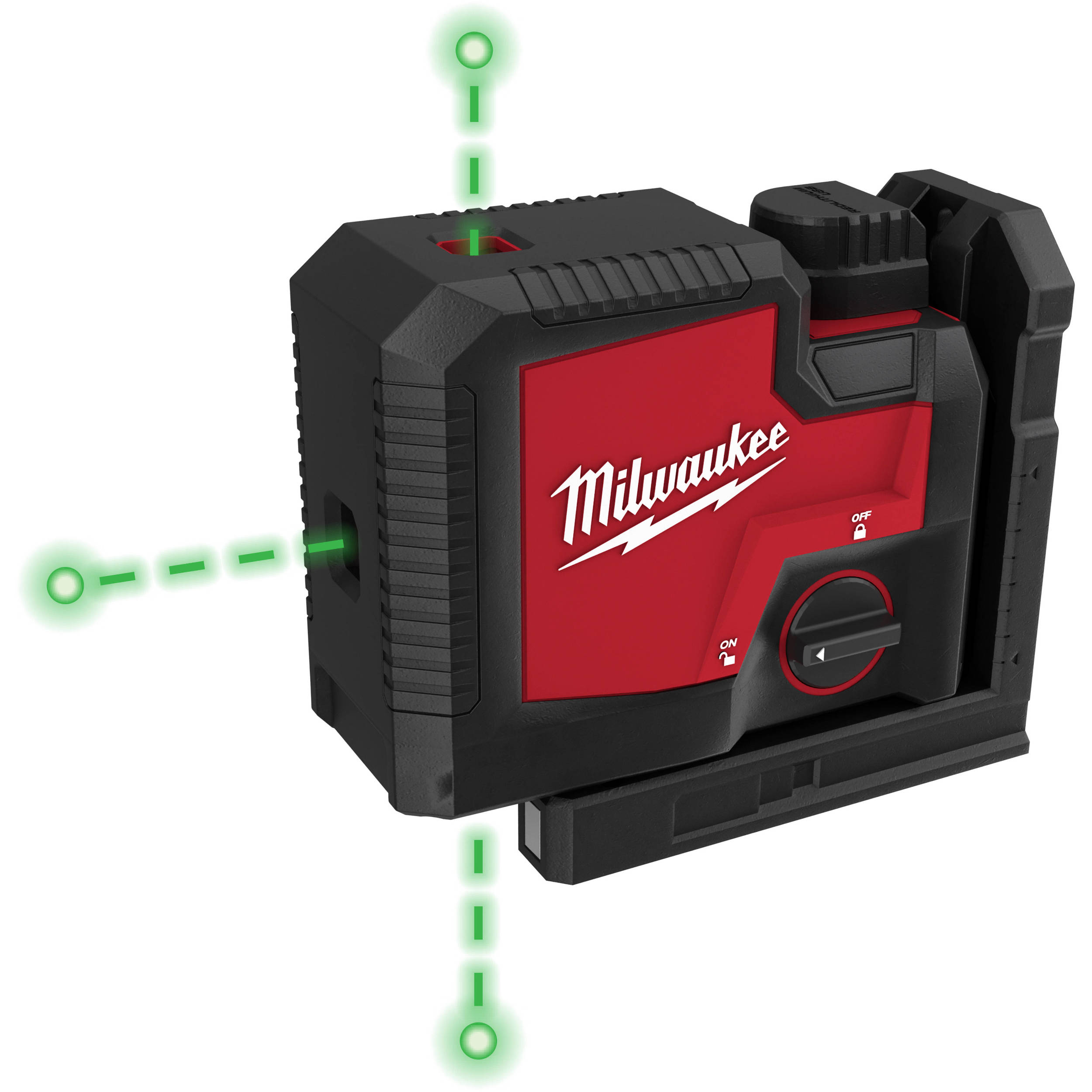 3510-21 Milwaukee USB Rechargeable Green 3-Point Laser 4