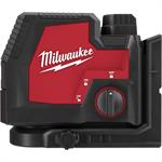 3522-21 Milwaukee USB Rechargeable Green Cross Line & Plumb Points Laser