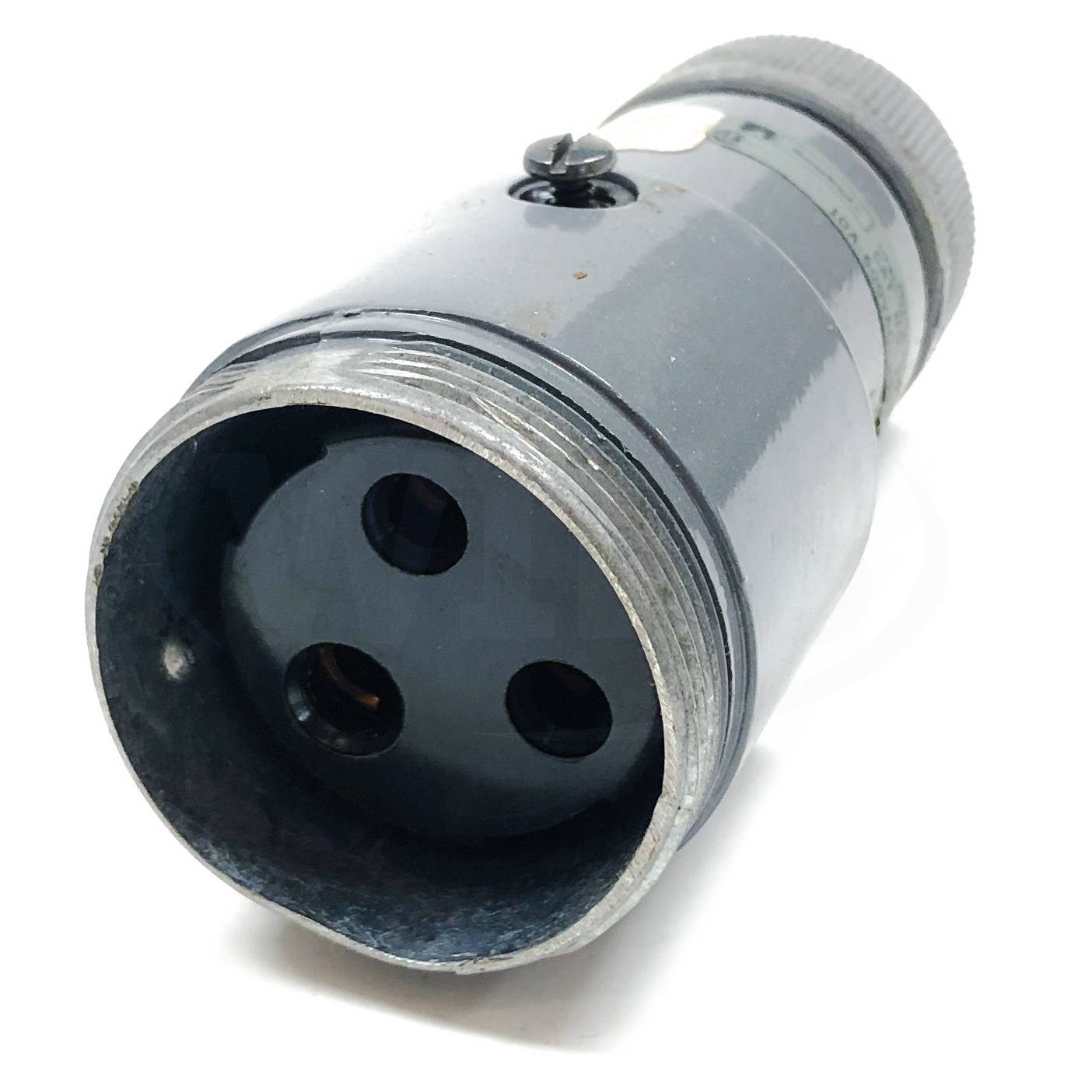 3913 Russellstoll Connector, 2-Wire, 3-Pole 4
