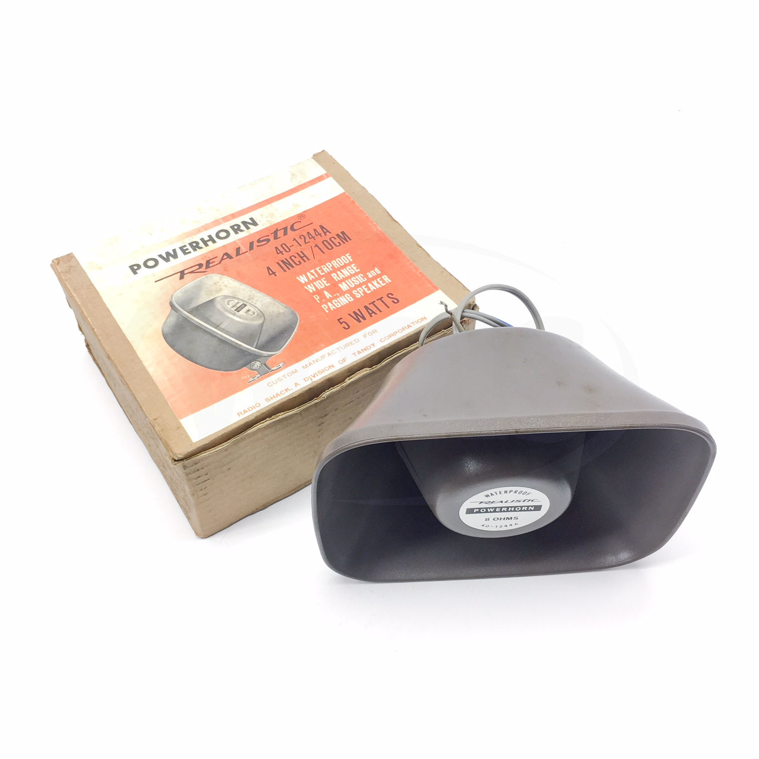 40-1244A Realistic Powerhorn 4' Waterproof Speaker 3