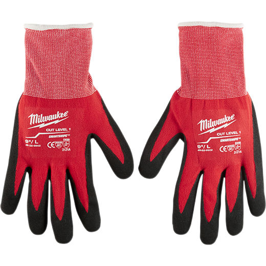 48-22-8902 Milwaukee Dipped Gloves - Large 1