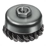 48-52-5040 Milwaukee 3^ Knot Wire Cup Brush - Carbon Steel