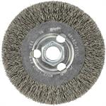 48-52-5070 Milwaukee 4^ Radial Crimped Wheel- Carbon Steel