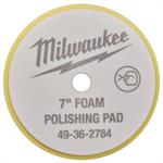 49-36-2784 Milwaukee 7^ Yellow Foam Finishing Pad