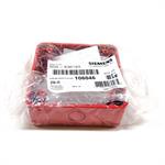 500-636193 Siemens ZB-R Weatherproof Back Box, Red