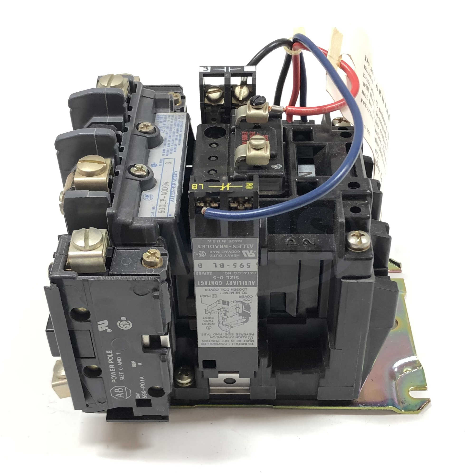 500LP-A0D94 Allen Bradley Lighting Contactor Permanent Magnet Latch 2