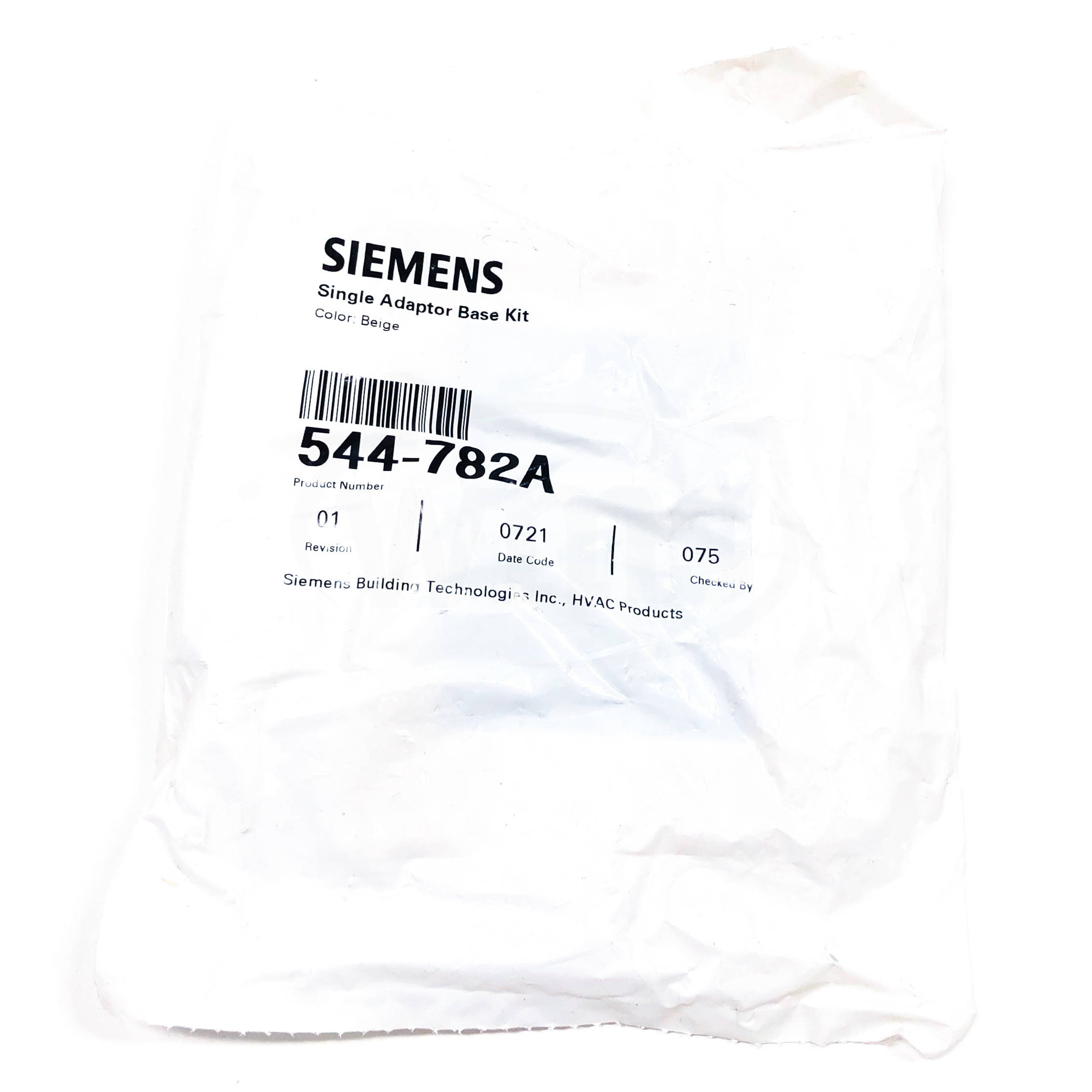 544-782A Siemens Single Adaptor Base Kit, Beige 7