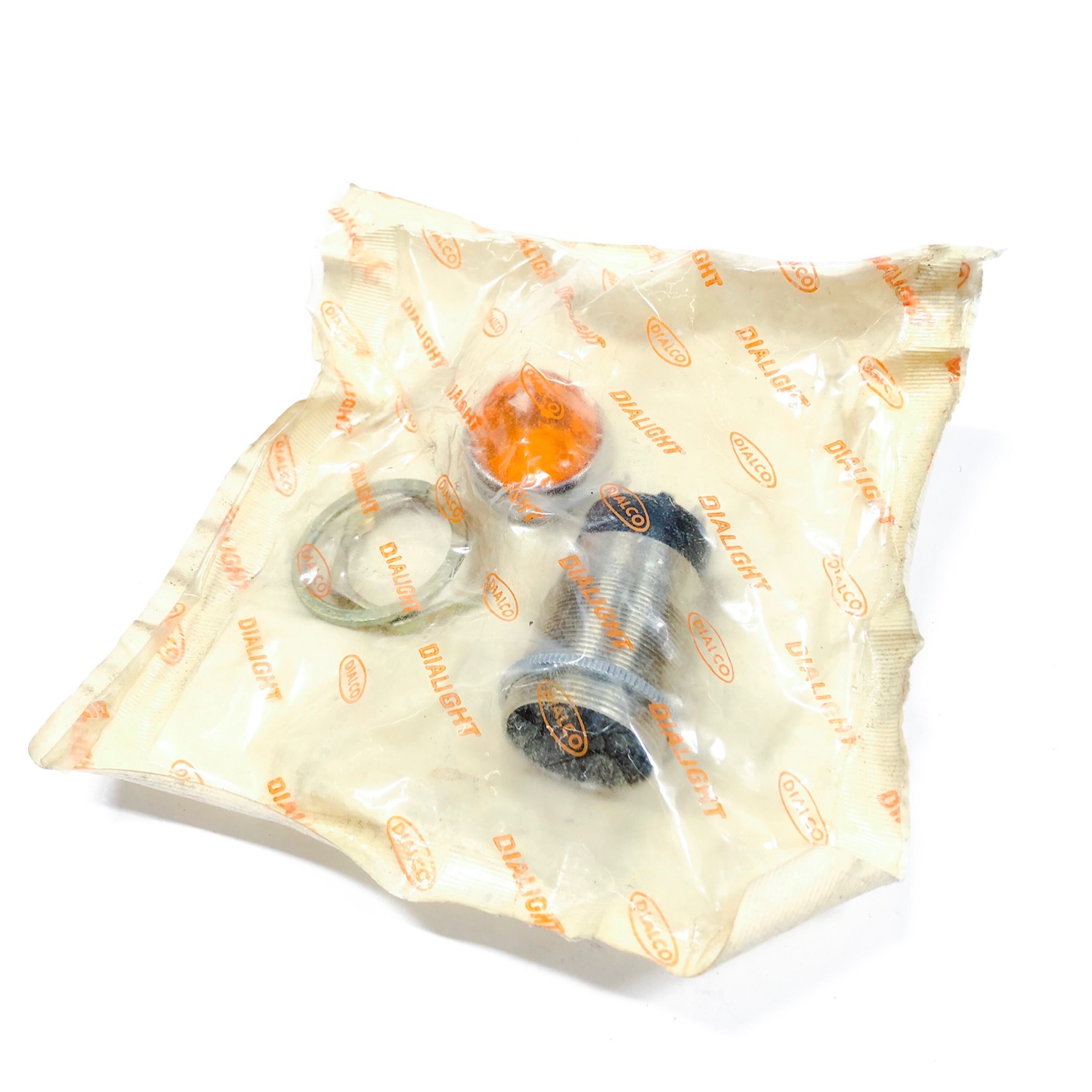 amber 1” 75W 125V Dialight 6250-00-000-6945 gem cut lampholder 