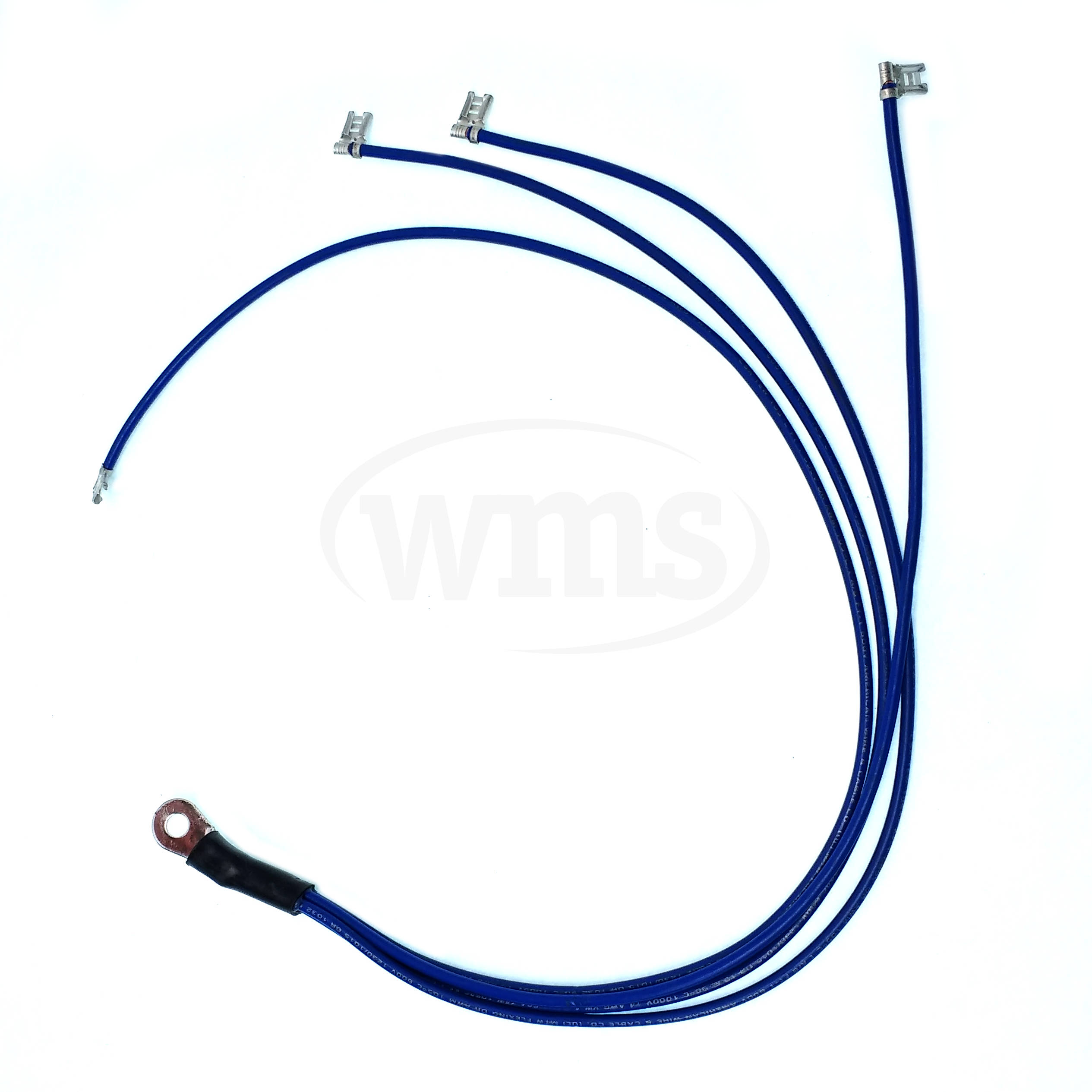 7.5-BLUE 7.5HP Wire Harness (Blue, 1/4' Eye) 1
