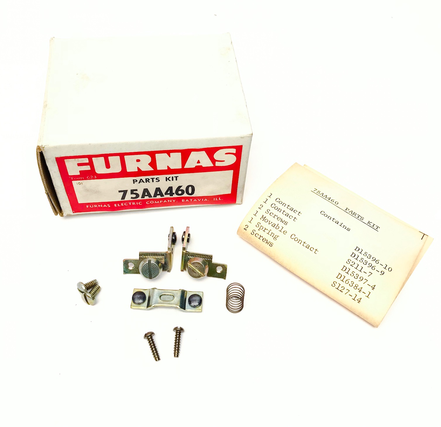 75AA460 Furnas Replacement Contact Kit 2