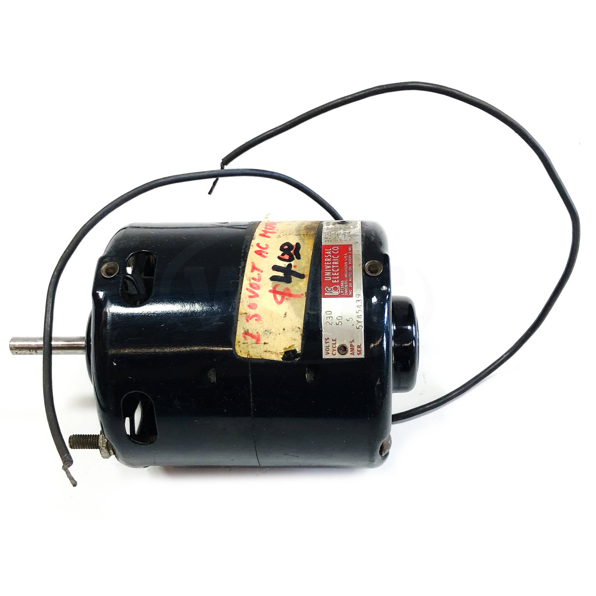 80-086 Universal Electric 1/70HP Electric Motor, 2500RPM 2