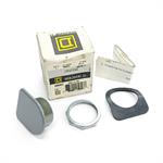 9001K11 Square D Painted Closing Plate, Gray
