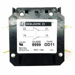 9999DD11 Square D Auxiliary Contact 1NO/1NC