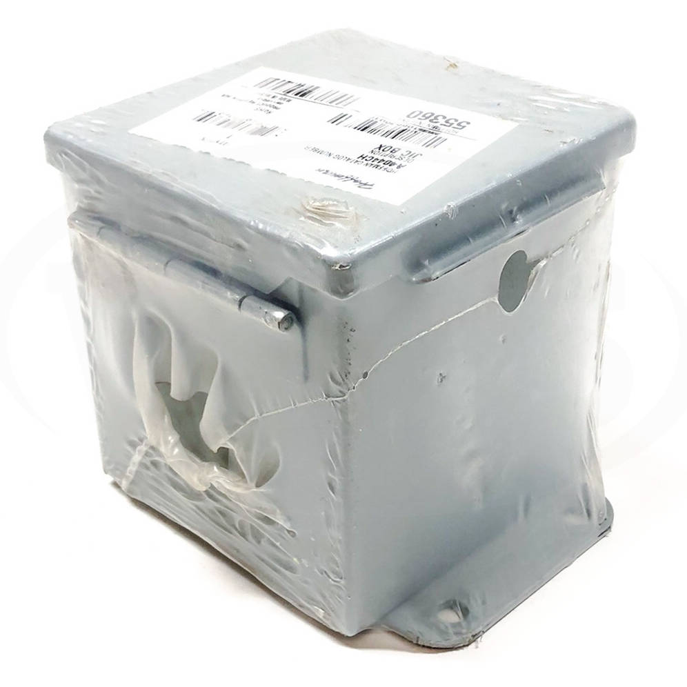 A4044CH Hoffman 4x4x4' Continuous Hinge Junction Box 3