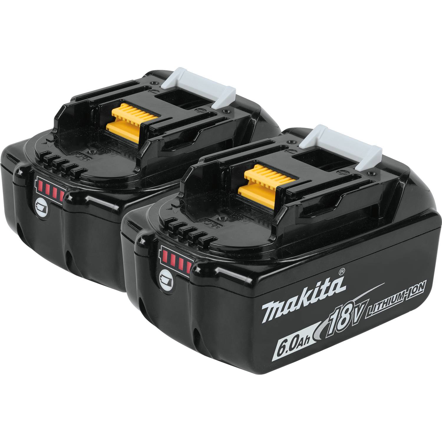 BL1860B-2 Makita 18V LXT® Lithium-Ion 6.0Ah Battery, 2 Pack 1