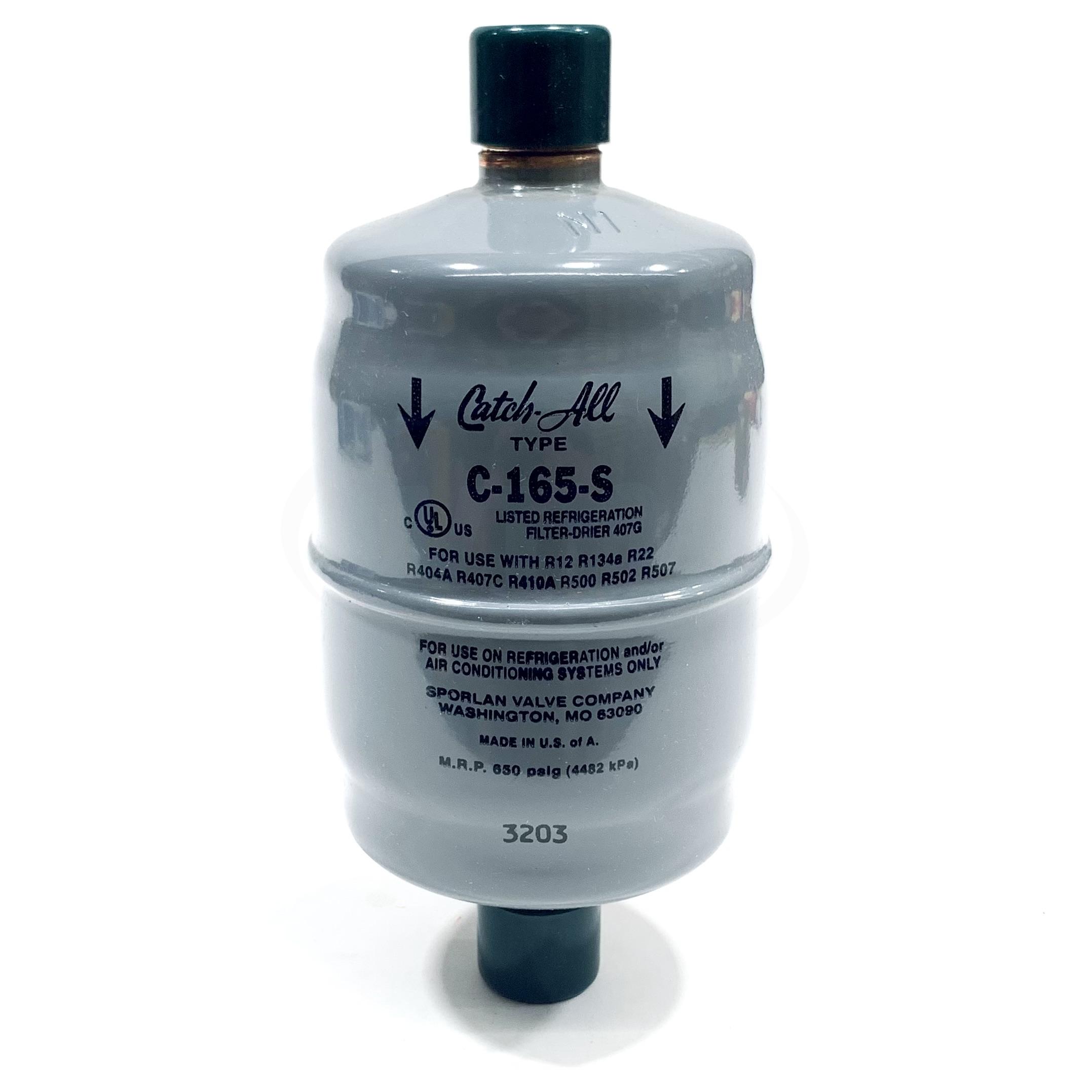 C-165-S Sporlan Filter/Dryer 5/8' 4