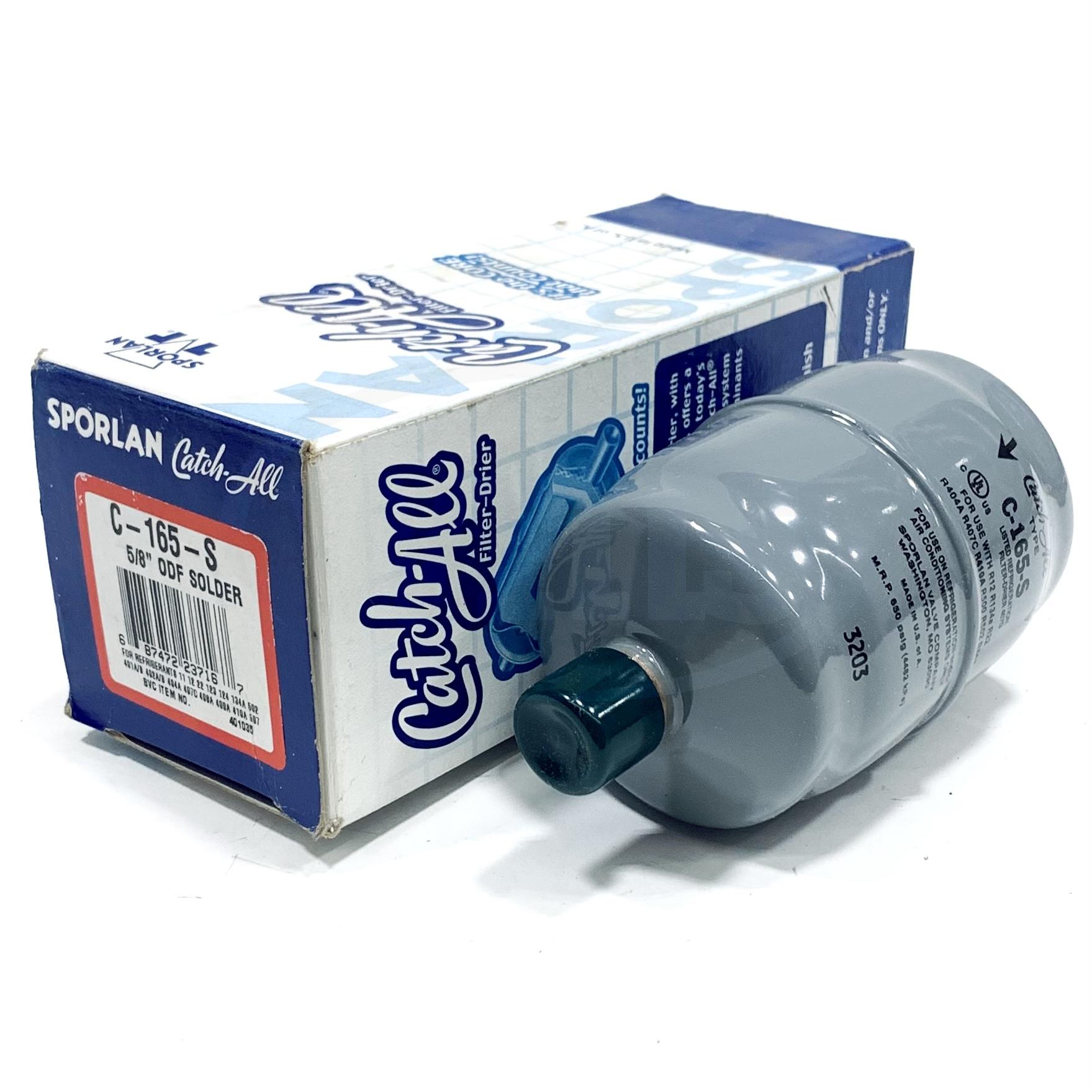 C-165-S Sporlan Filter/Dryer 5/8' 5