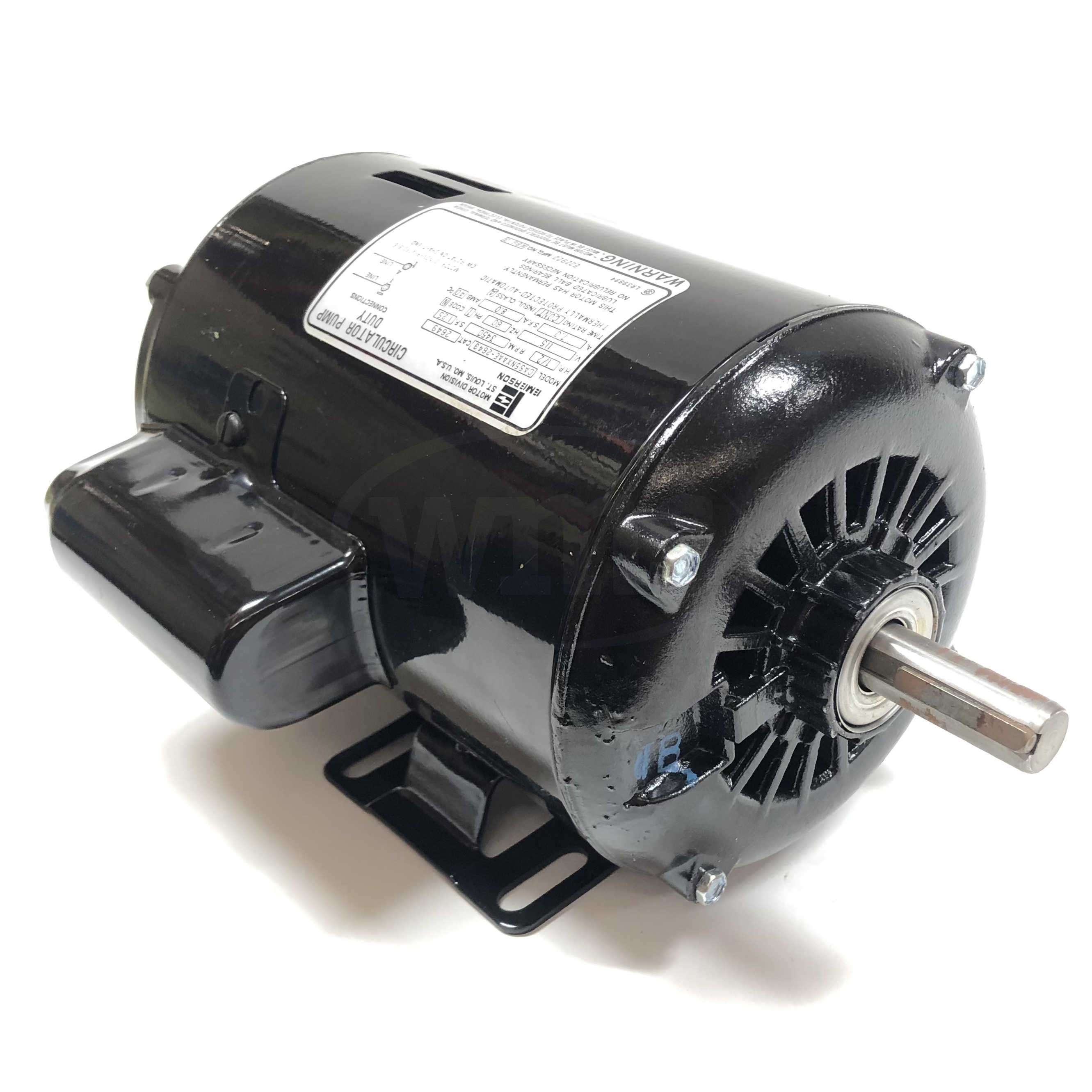 CA55NXAAE-2649 Emerson 1/2 Hp, 3450 RPM, 115V, 60Hz, 7.0A, Circulator Pump Motor 2