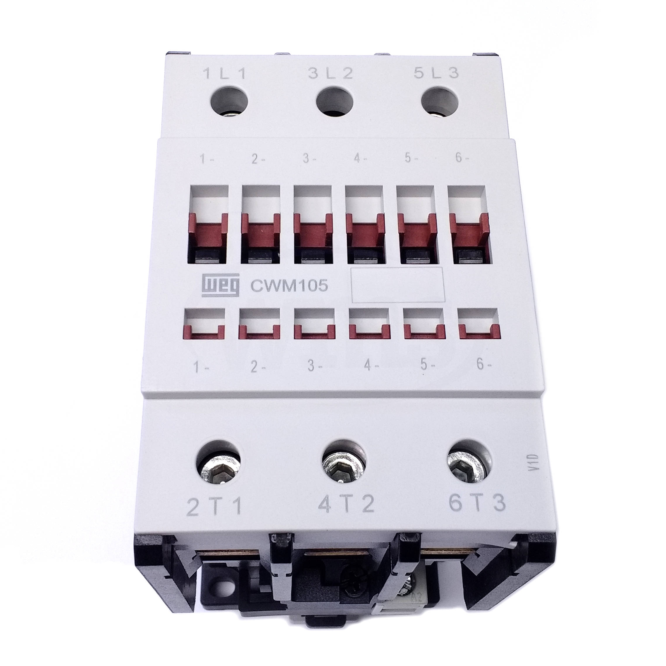 IEC Contactor 3-Pole 50 Amps WEG Electric CWM50-00-30V24 208-240VAC Coil 