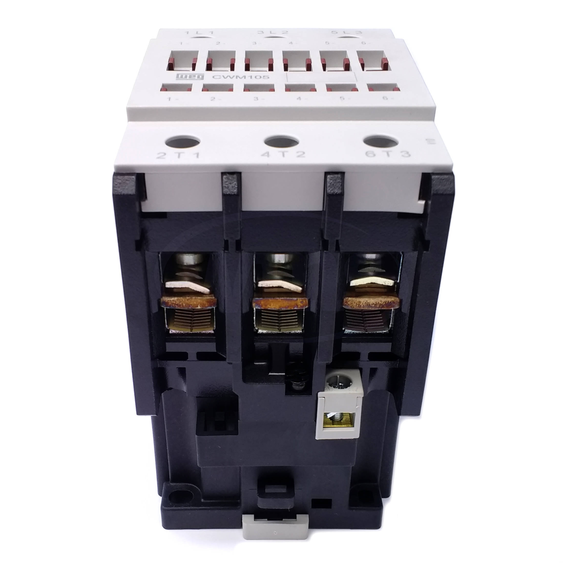 IEC Contactor 3-Pole 50 Amps WEG Electric CWM50-00-30V24 208-240VAC Coil 