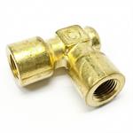 Cajon B-2-E Brass Elbow Pipe Fitting, 1/8^ FNPT