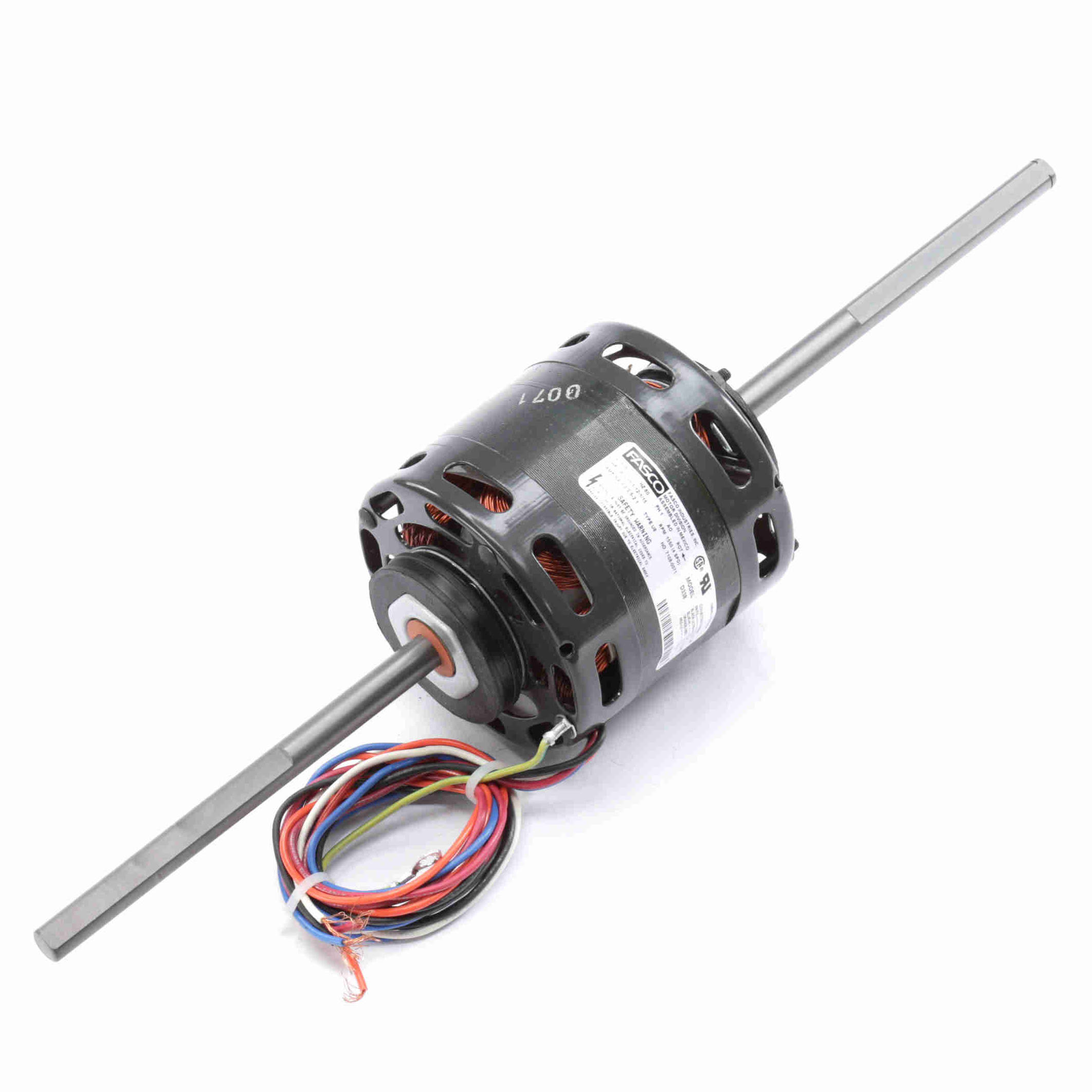 D338 Fasco 1/6, 1/10, 1/12, 1/15HP Electric Motor, 1550RPM