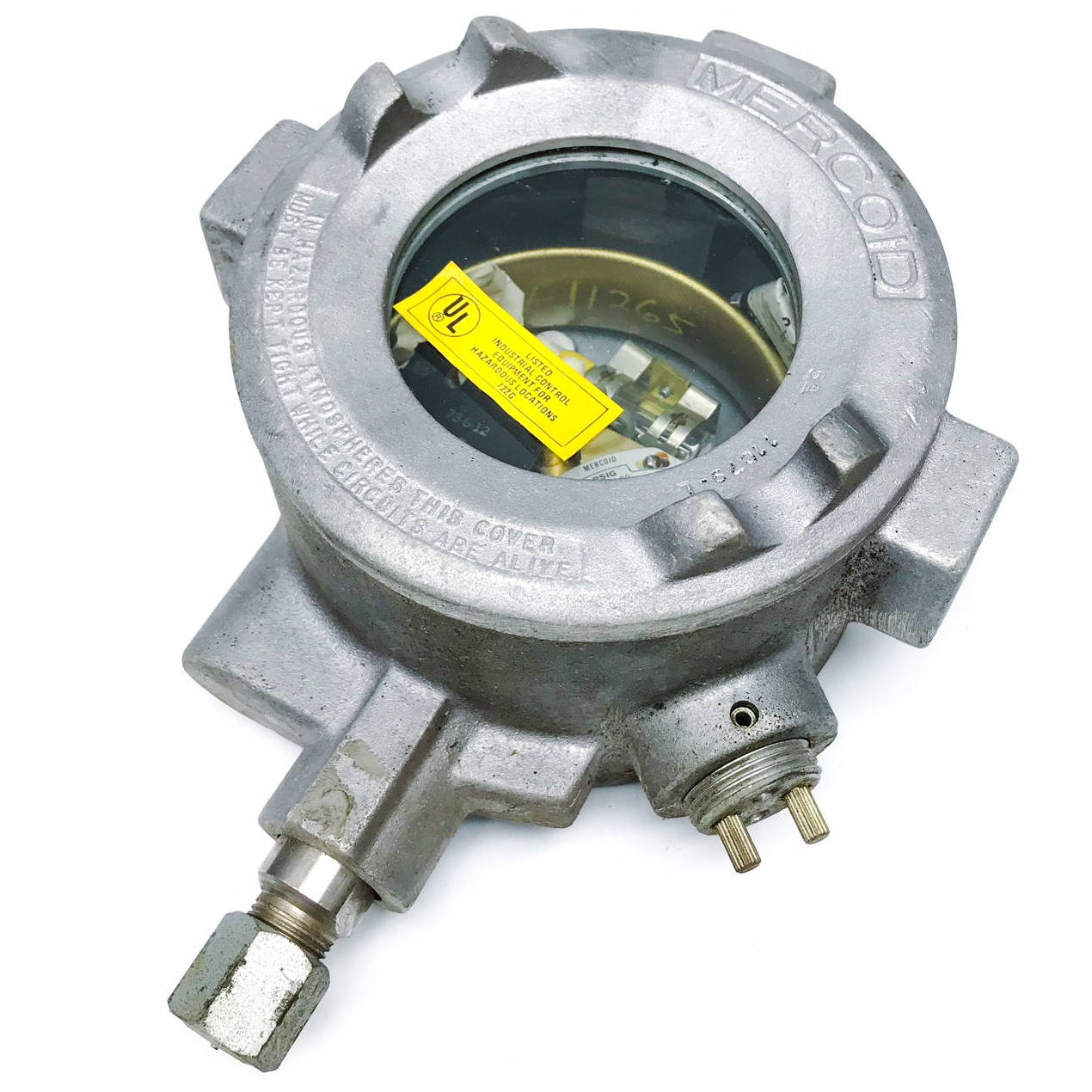 DAH31-3 Mercoid Control Pressure Switch Explosion Proof, Series D 1
