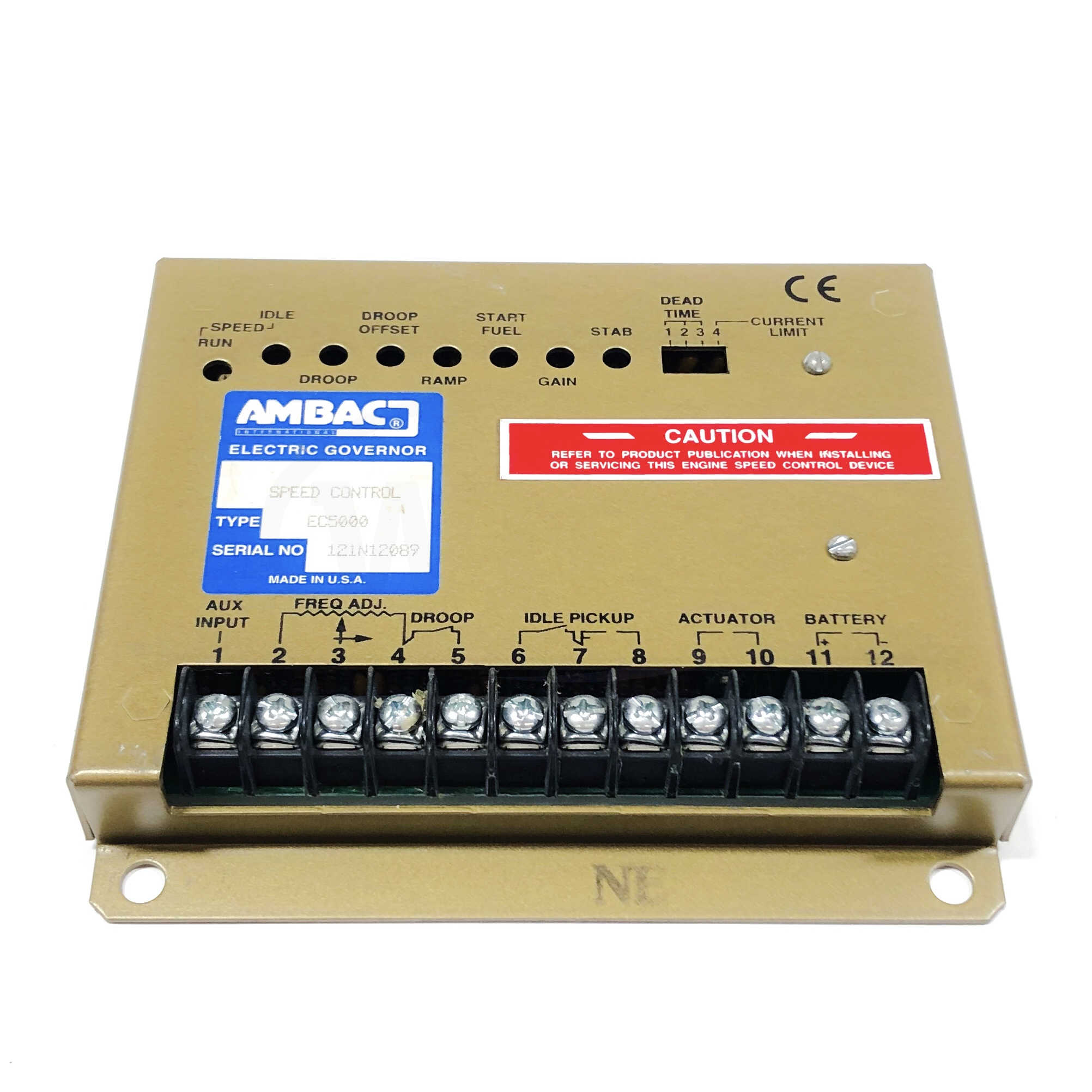 EC5000 Ambac Electric Governor Speed Control 1