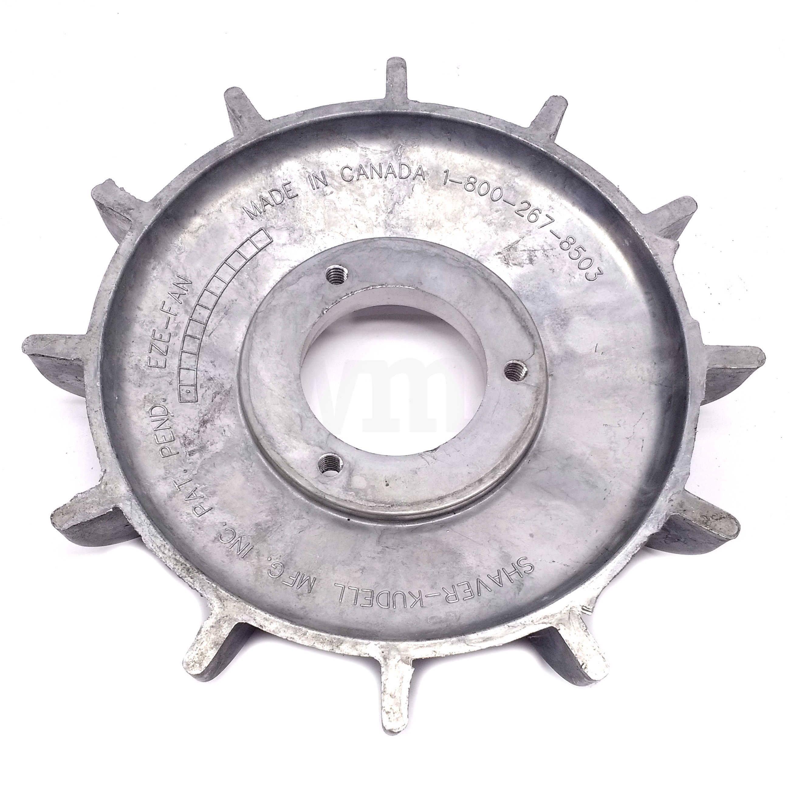 EZE-Fan 1662 Shaver Kudell Aluminum Cooling Fan, 6-9/16' Diameter 2