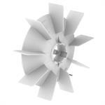 FAN-E2502P WEG Plastic Fan, 254T/256T Frame