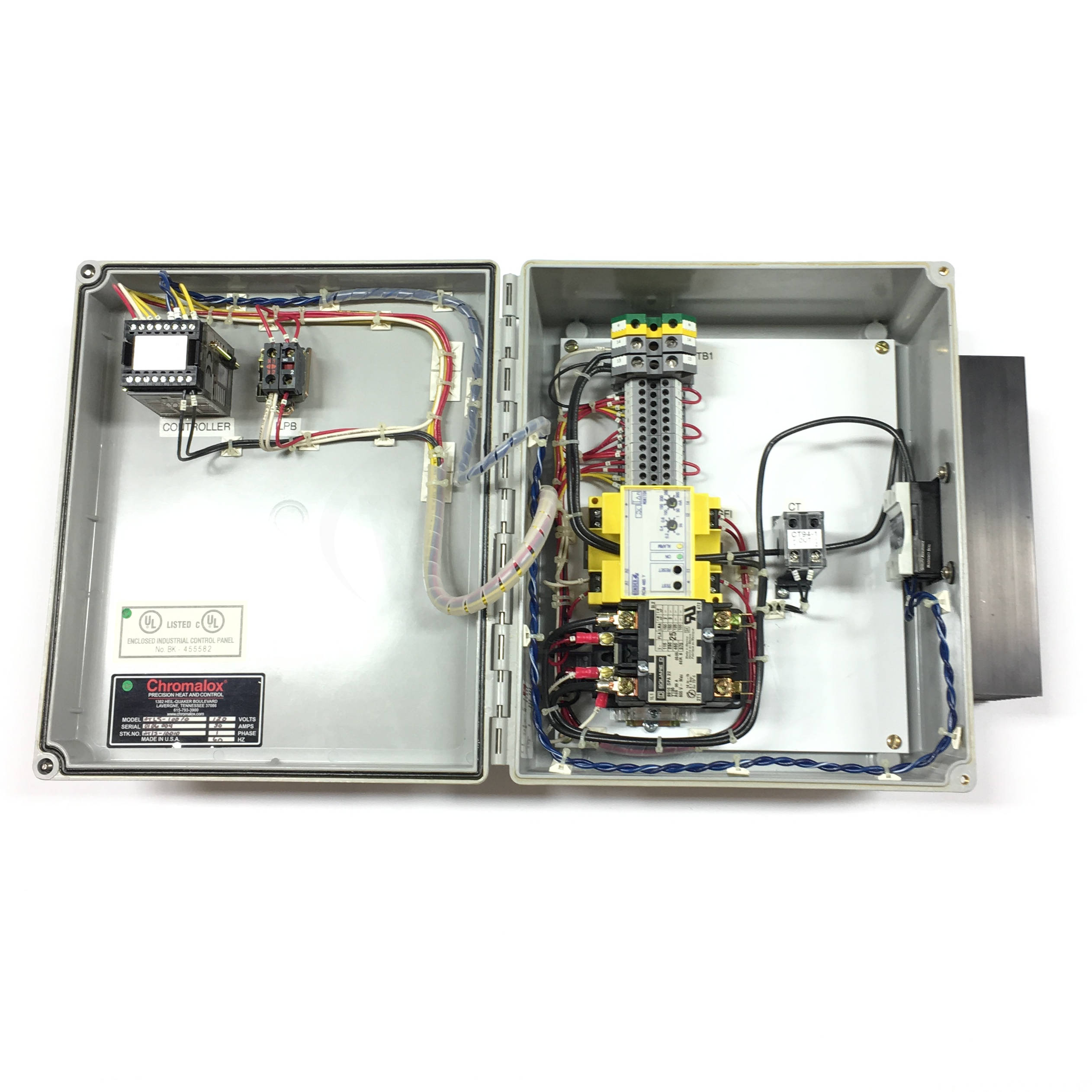 HTLS-10010 Chromalox Line Sensing Heat Trace Panel 6