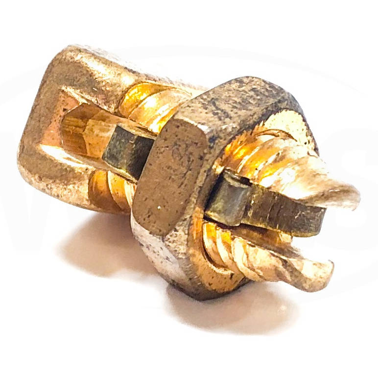 KS90 Burndy N4-10STR Split Bolt Copper Connector 2