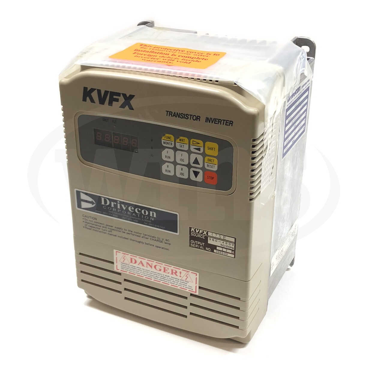 KVFX-475-E 10HP Drivecon Transistor Inverter, 2