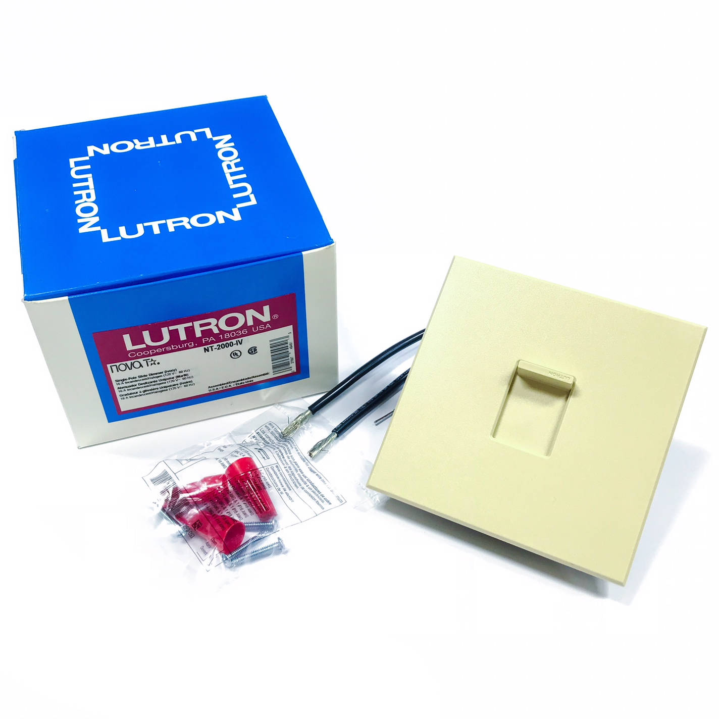 NT-2000-IV Lutron Slide Dimmer, Incandescent 1